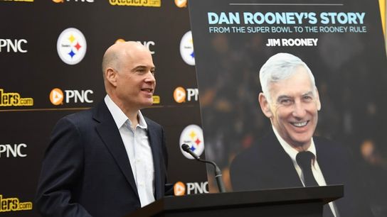 Jim Rooney: 'It's an organization issue' taken Downtown. Photo by KARL ROSER / STEELERS