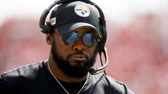 Tomlin comfortable with camp, not with time to prepare taken in Hagerstown, Md. (Steelers)