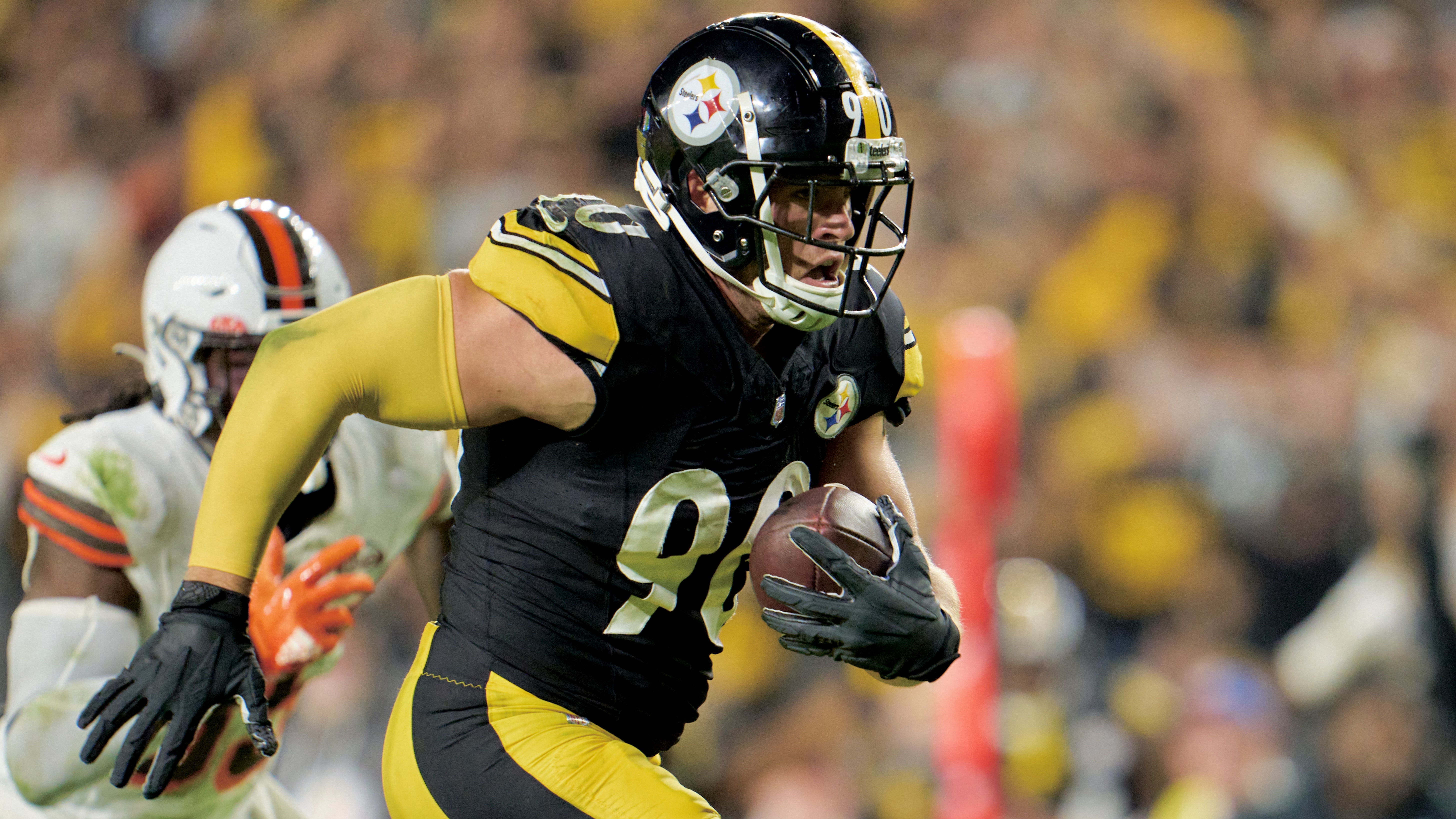 Brilliance of T.J. Watt, Alex Highsmith buying Steelers some time