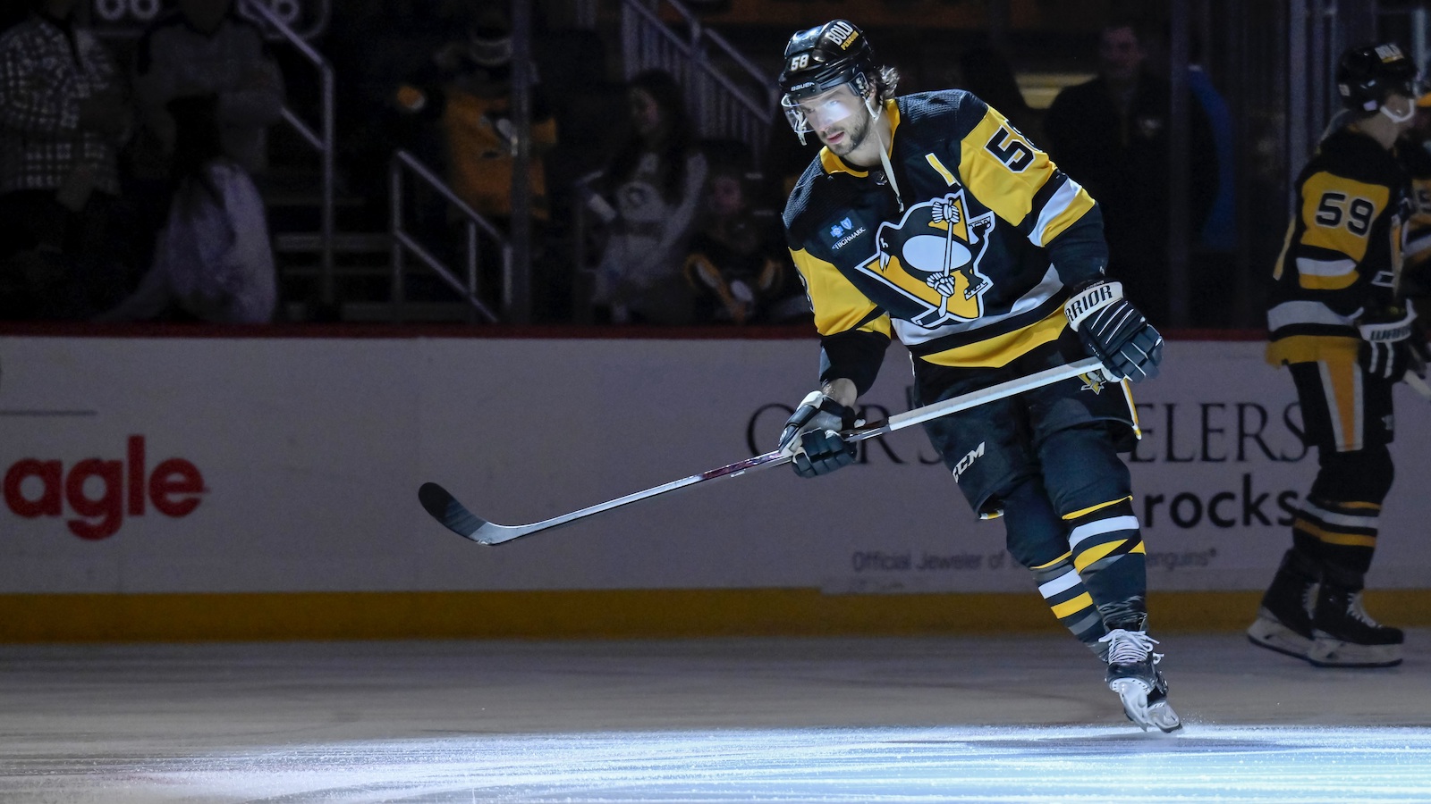Penguins defenseman Kris Letang remains sidelined due to injury