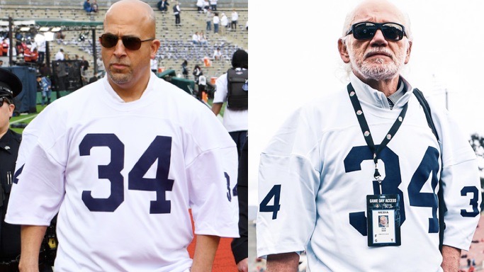 Penn State honors Franco Harris at the Rose Bowl