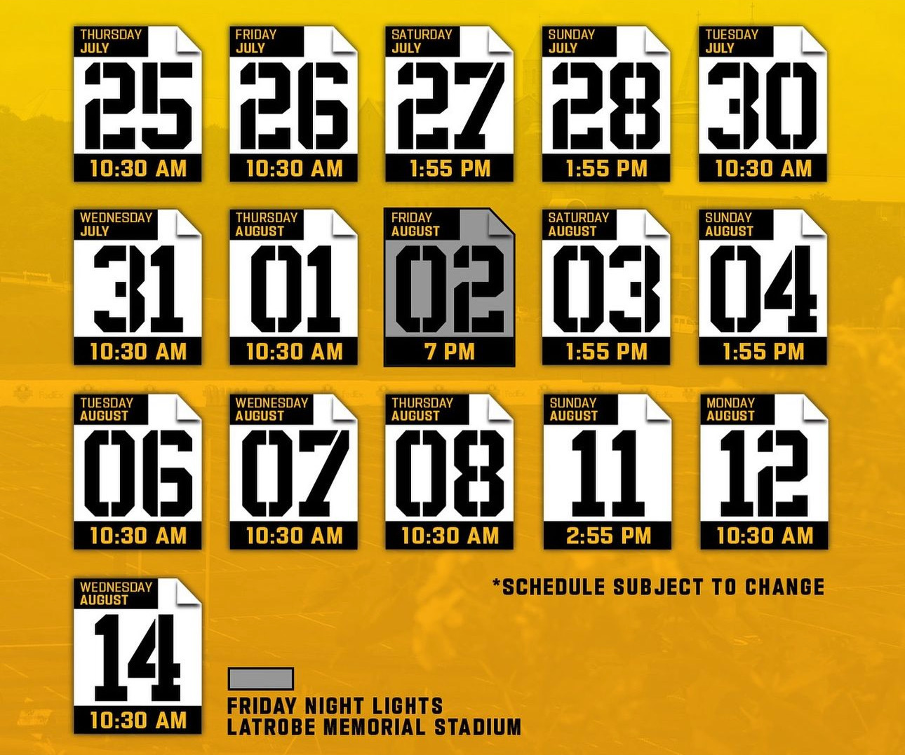 Steelers Roster Updates for 2024 Training Camp post image