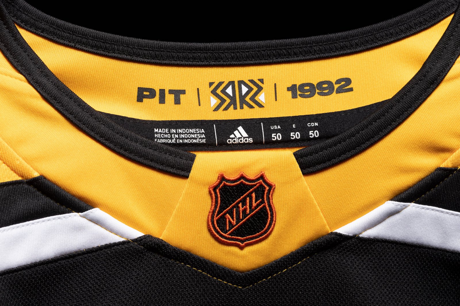 Men's adidas Sidney Crosby Black Pittsburgh Penguins Reverse Retro