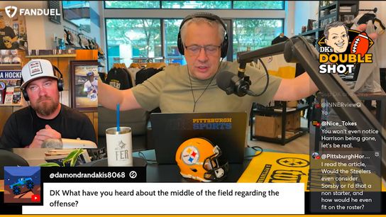 DK's Double Shot of Steelers: The middle, man! taken in Pittsburgh (Videos)