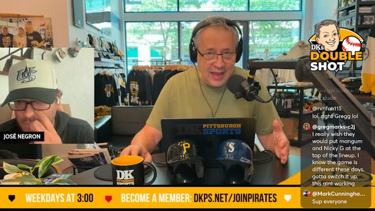 DK’s Double Shot of Pirates: Hard climb ahead taken in Pittsburgh (Videos)