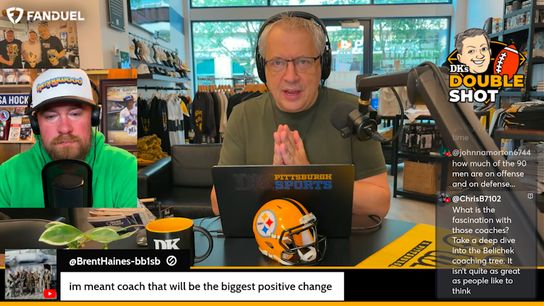 DK's Double Shot of Steelers: Depth chart! taken in Pittsburgh (Videos)