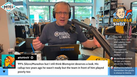 DK's Double Shot of Penguins: Goaltending competition? taken Pittsburgh (Videos)