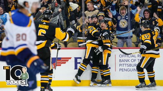 Kovacevic: Hey, Pittsburgh, you've got one hell of a hockey team here taken at PPG Paints Arena (DK's 10 Takes)