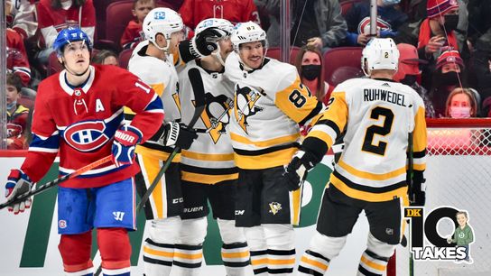 Kovacevic: Sid will need a boost getting back up to speed, but that's OK taken in Montreal (DK's 10 Takes)