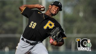 Kovacevic: Contreras, Keller offer velocity, vitality to Pirates' rotation taken in Bradenton, Fla. (DK's 10 Takes). Photo by JOSH LAVALLEE / PIRATES