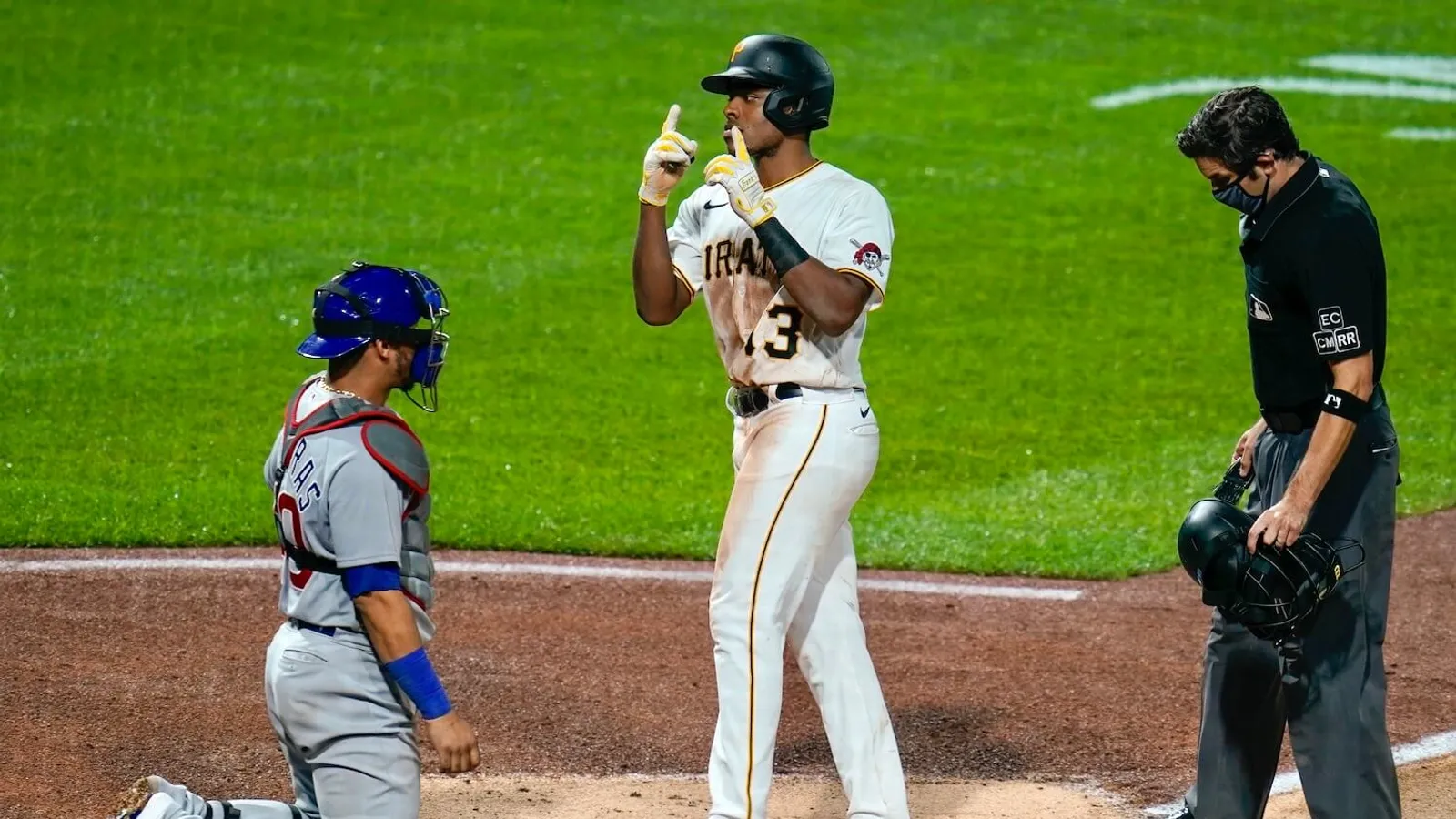 Hayes' debut sees double, dramatic homer, outshining 11-inning loss taken at PNC Park  (Pirates). Photo by KEITH B. SRAKOCIC - AP