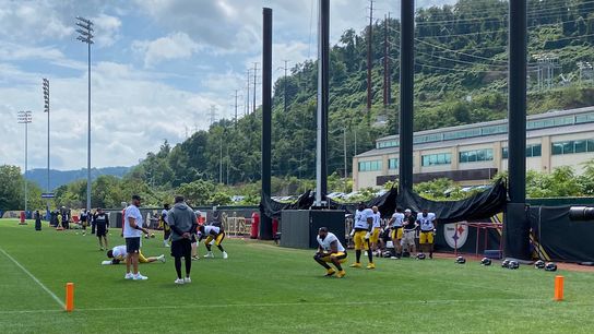 Spirited fight between Claypool, Fitzpatrick, then 'a pile,' mars practice taken on the South Side (Steelers)