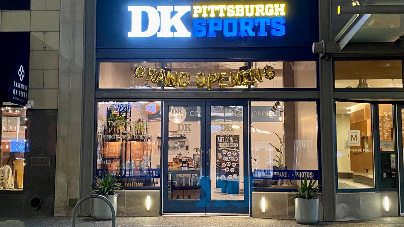 Come visit DK Pittsburgh Sports' new Downtown HQ/shop!