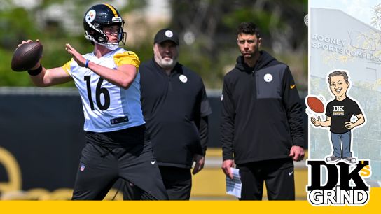 DK: A yearn for youth, at last, at quarterback taken in Pittsburgh (Top story). Photo by PHOTO: KARL ROSER / STEELERS