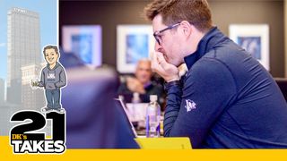 DK's 21 Takes: Dubas' patient plan still perfect ... Cherington's excuses ... Telling our own tale taken in Pittsburgh (Top story). Photo by PHOTO: PENGUINS