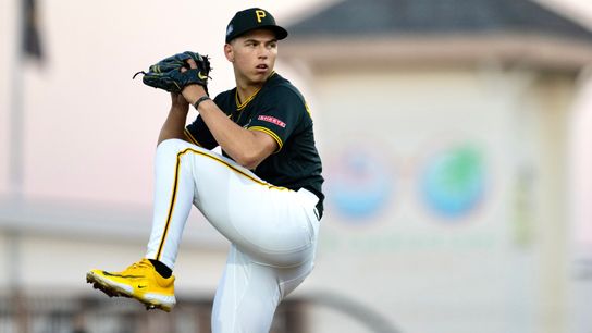 Hernandez's 100-mph heat headlines Breakout taken in Bradenton, Fla.. Photo by GETTY