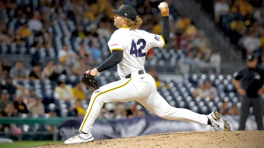 Mlodzinski makes most of (very) long relief taken in Pittsburgh (Top story). Photo by GETTY