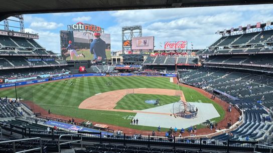 Pirates vs. Mets, 1:40 p.m. taken New York