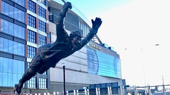 Penguins vs. Bruins, 7:08 p.m. taken Boston