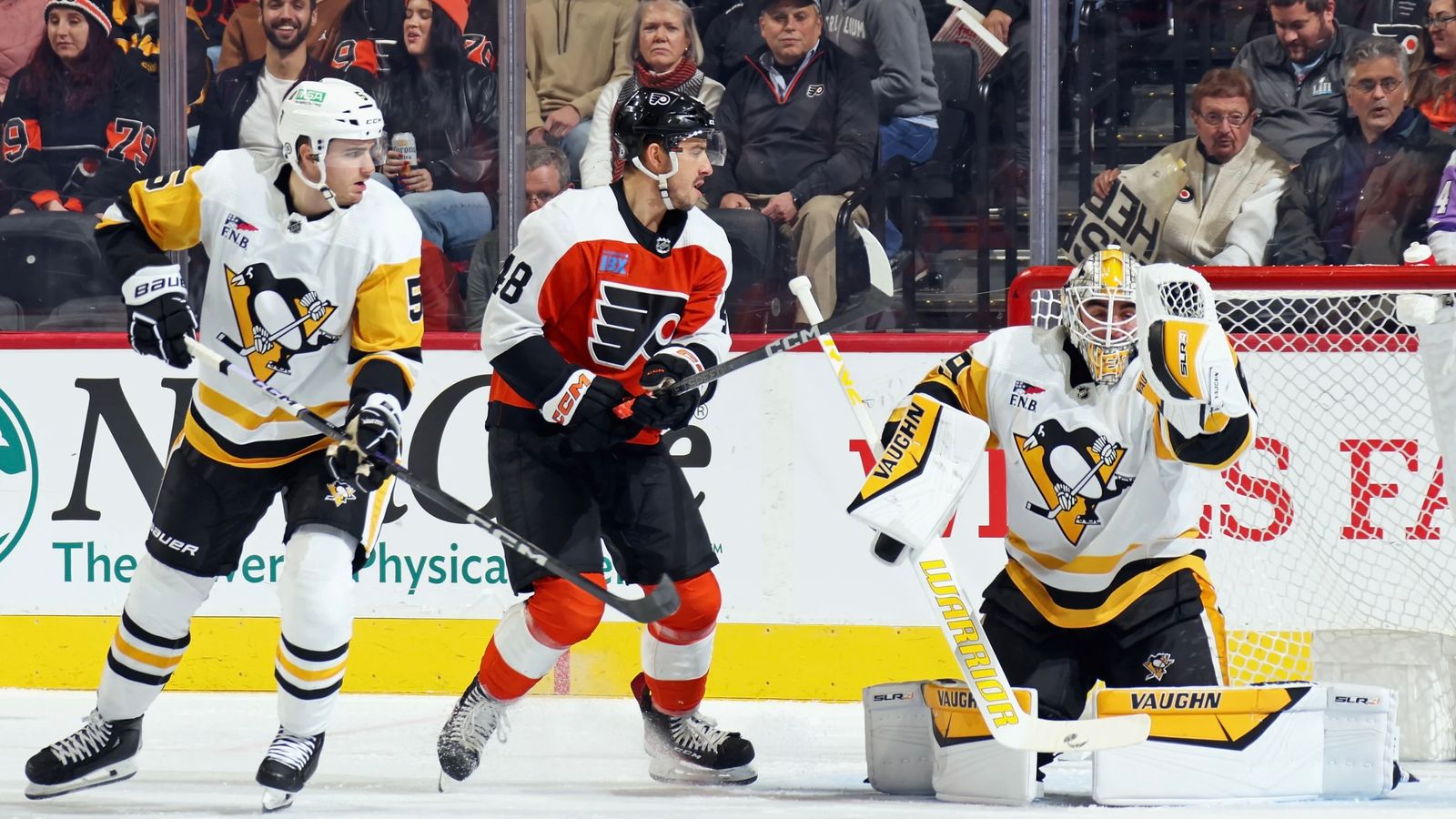 Penguins Vs. Flyers, 7:08 P.m.