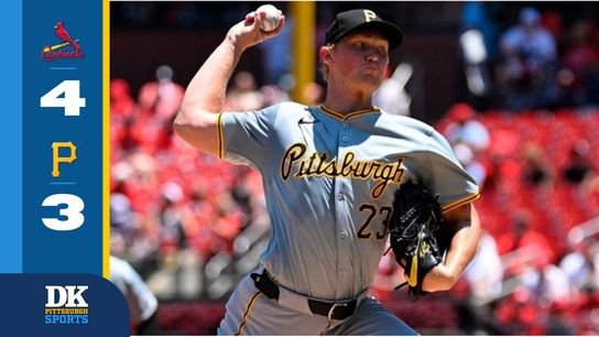 Pitching staff still delivering chances to win despite offense taken in St. Louis (Pirates)