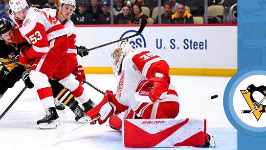 Romp over Red Wings massive taken in Pittsburgh. Photo by DKPS