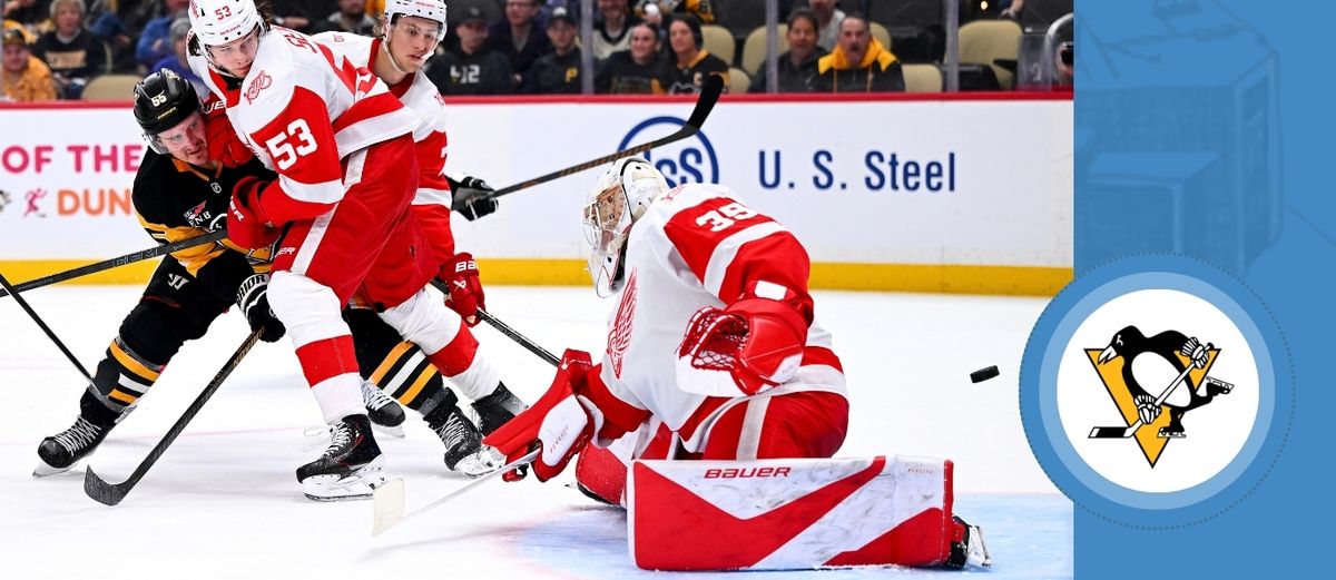 Romp over Red Wings massive taken in Pittsburgh (Penguins). Photo by DKPS