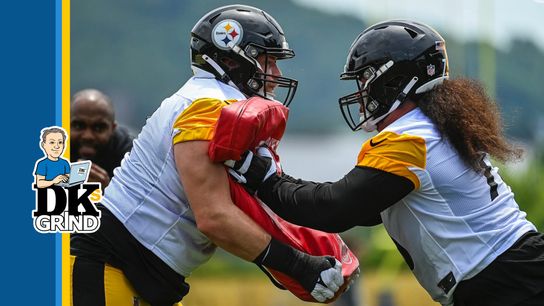 Kovacevic: Maybe just let the offensive line play itself out, yeah? taken on the South Side (DK's Grind)