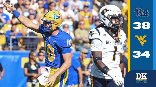 'You just know:' Holstein leads Panthers to wild rally past West Virginia taken at Acrisure Stadium (Pitt)