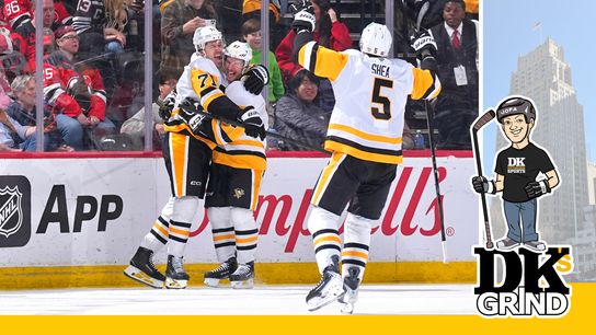 DK: These Penguins knew about themselves well before this taken Newark, N.J.. Photo by GETTY