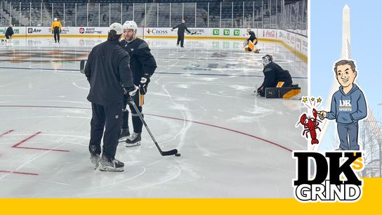Grind: This power play's potency = spontaneity? taken in Boston. Photo by JUSTIN BERL / GETTY