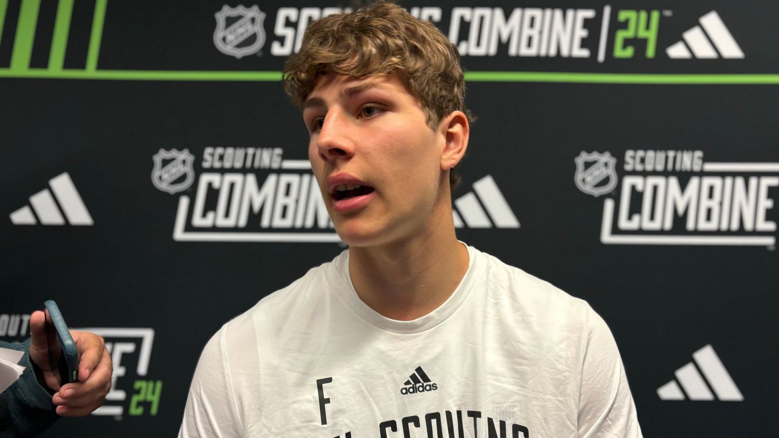 NHL Draft profiles 6foot5 forward Adam Jecho looks to be more physical