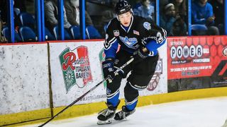 NHL Draft profiles: Kleber a big right-handed D taken in Las Vegas (Penguins). Photo by Lincoln Stars