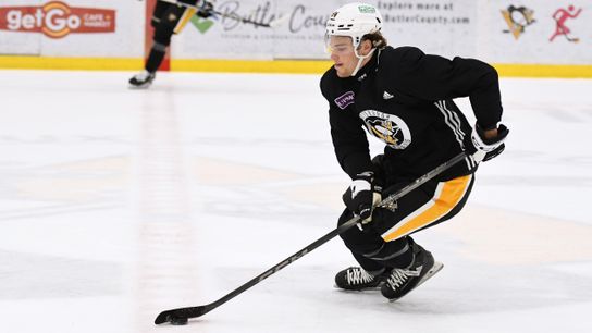 Development camp: Calvert brings net-front presence taken in Cranberry, Pa. (Penguins)