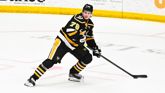 Pieniniemi: Holdout 'not the best decision' taken Wheeling, W.Va.. Photo by ZACK RAWSON / WHEELING NAILERS