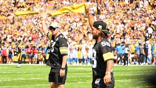 Malkin, Letang loved leading Terrible Towel twirl taken in Cranberry, Pa. (Penguins)