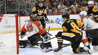 Final: Penguins 7, Flyers 3 taken Uptown (Live coverage). Photo by JEANINE LEECH / GETTY