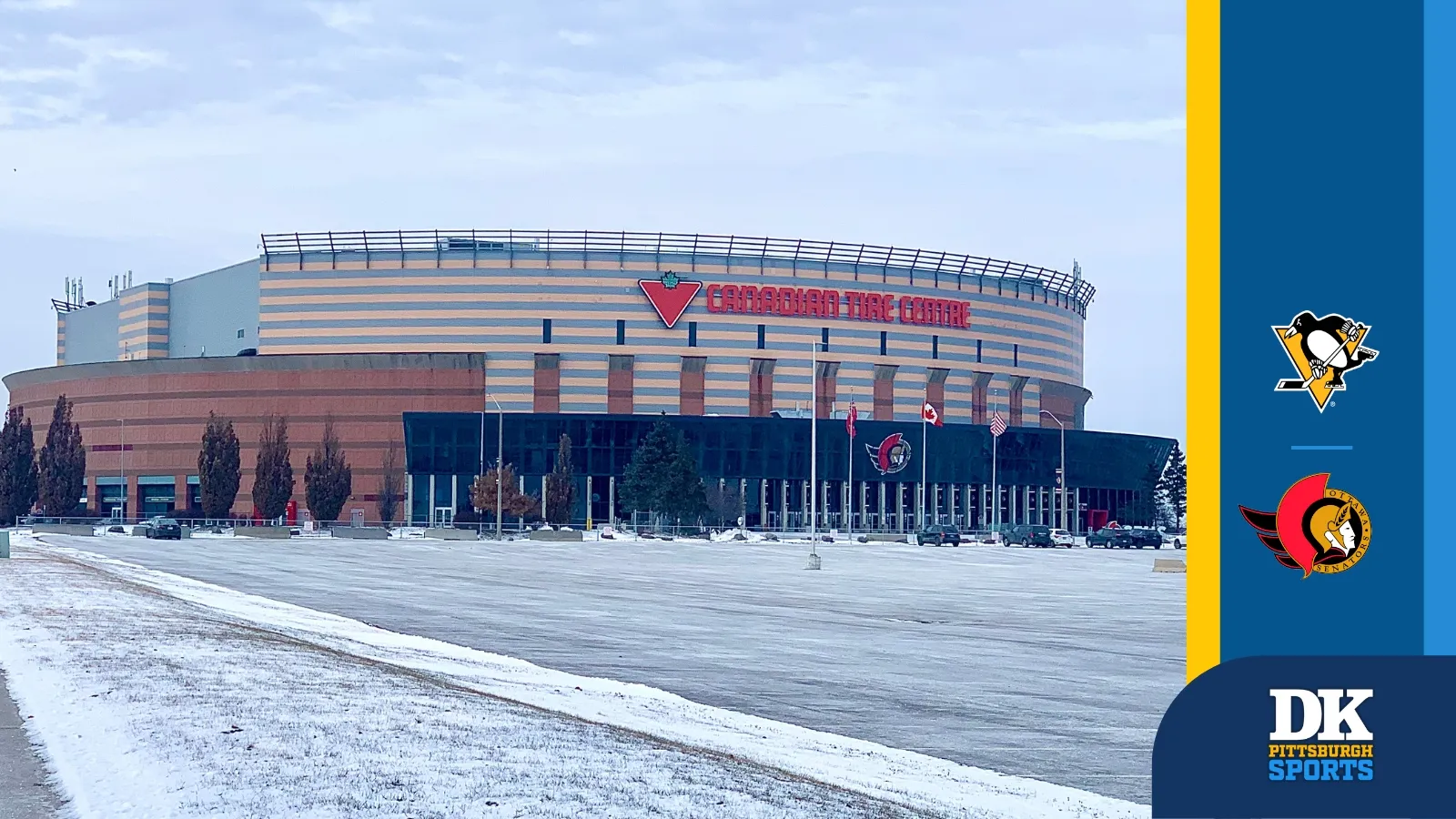 Penguins vs. Senators, 7:15 p.m. taken in Ottawa. Photo by TAYLOR HAASE / DKPS