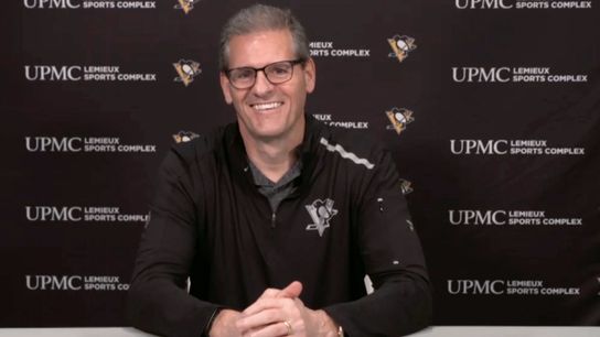 Hextall: 'We're comfortable with our team'  taken at PPG Paints Arena (Penguins)