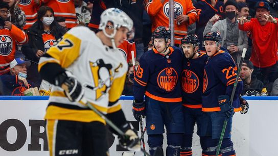 McDavid's four-point rampage overwhelms error-prone Penguins taken in Edmonton, Alberta (Penguins)