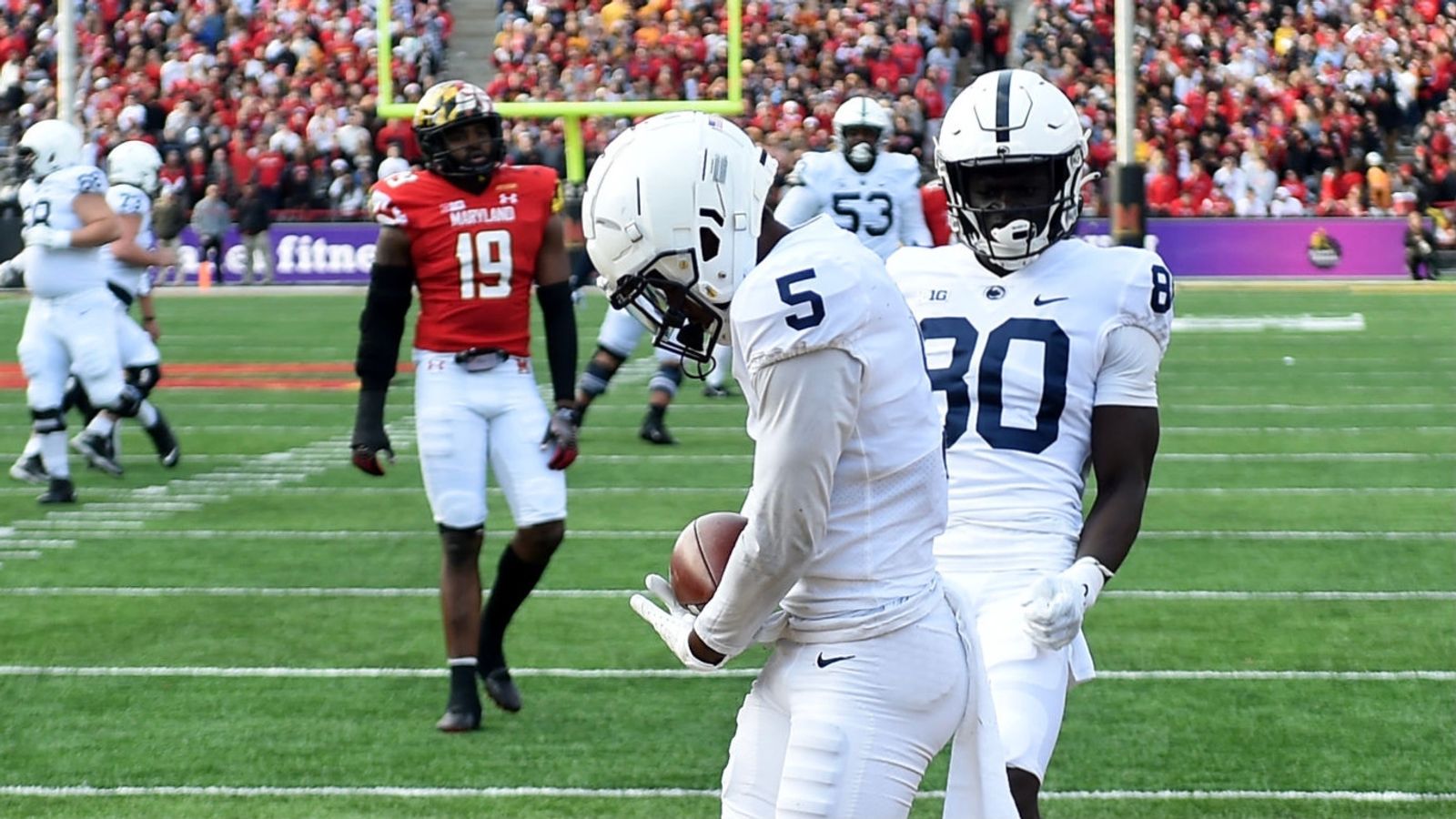 Jahan Dotson leads Penn State players in prominent positions in