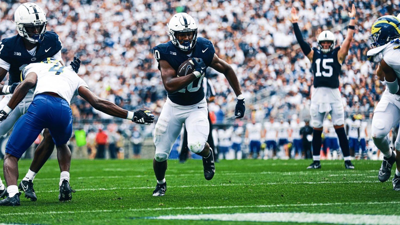 YOU GOTTA' HAVE PEACOCK TO WATCH PENN STATE-DELAWARE!