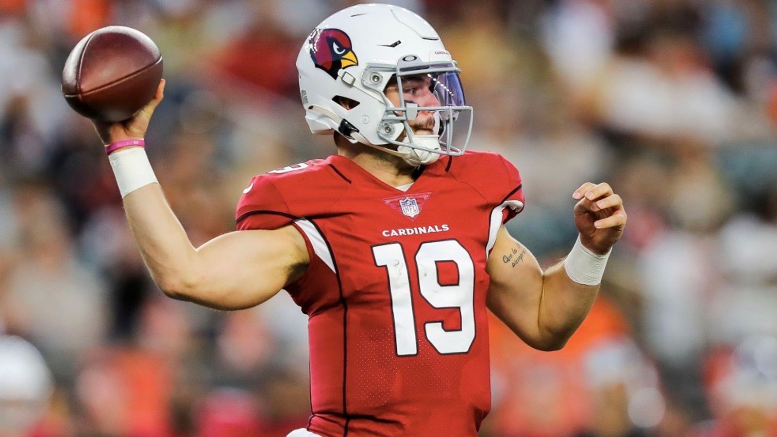 Arizona Cardinals QB Trace McSorley prepares for his first NFL start  against the Buccaneers on Christmas night