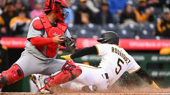 Pirates finally get the hits 'needed' for an actual outburst taken NORTH SHORE. Photo by JOE SARGENT / GETTY