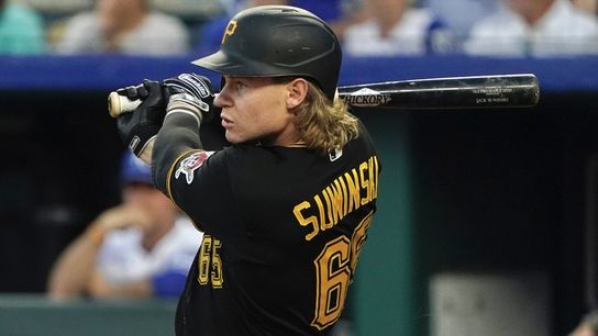 Suwinski smiles, gets reprieve from slump as Pirates sweep Royals taken in Kansas City, Mo. (Pirates)