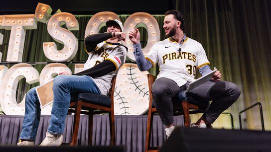 Skenes, Pirates optimistic about taking a step forward in 2025 taken DOWNTOWN. Photo by PIRATES