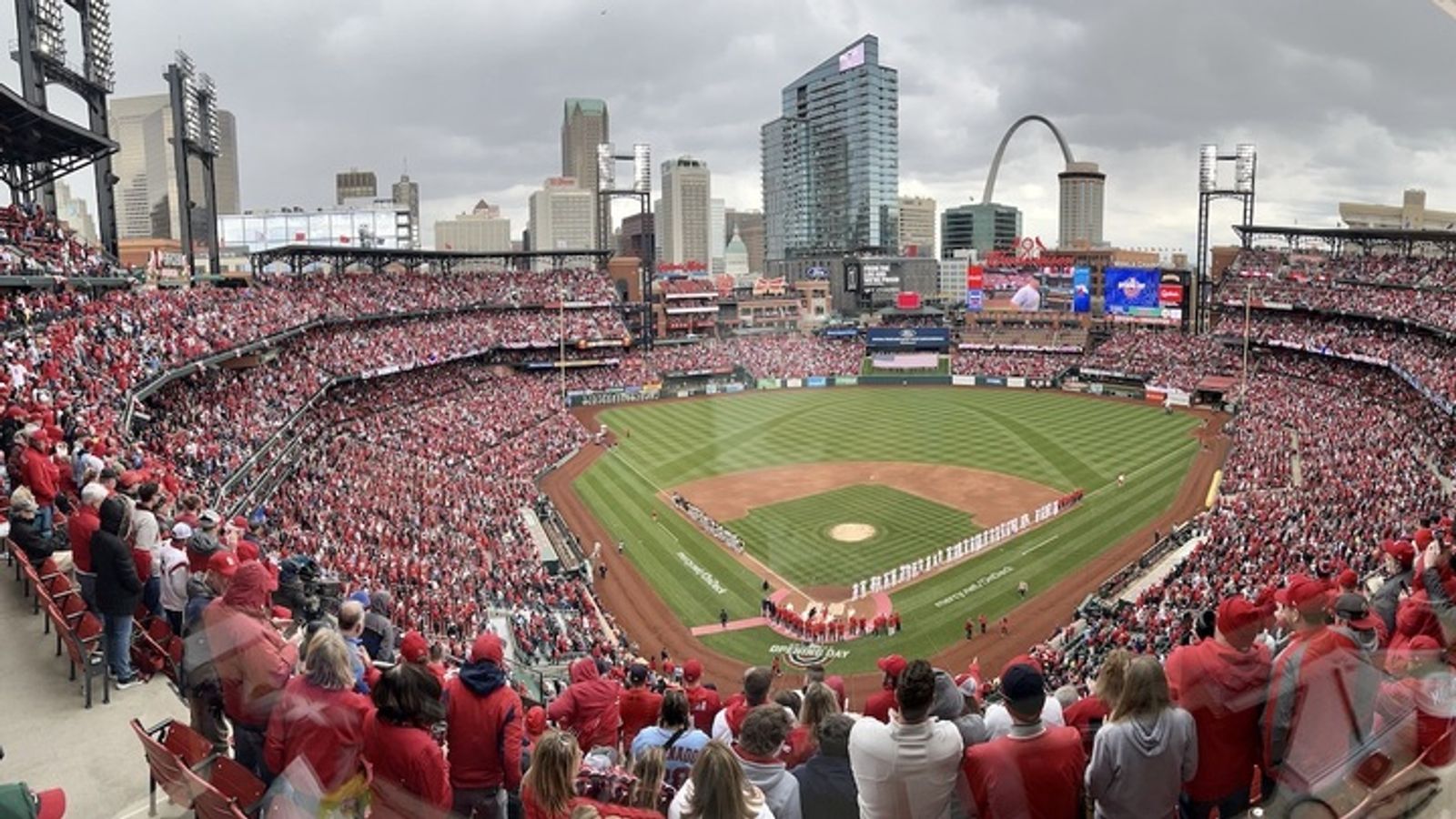 Schedule for 2022 Cardinals opening day at Busch Stadium