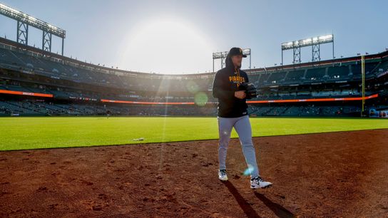 Another stride for Mlodzinski, albeit in loss taken San Francisco. Photo by GETTY