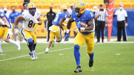 Narduzzi: Abanikanda 'looks like Le'Veon Bell,' other stars in Blue-Gold Game taken at Heinz Field (Pitt)