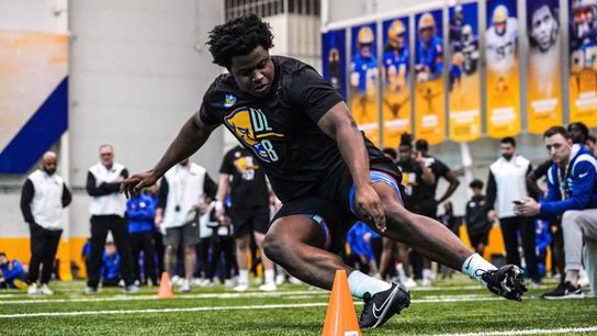 Kancey delivers encore of athleticism at Pitt pro day taken on the South Side (Pitt)